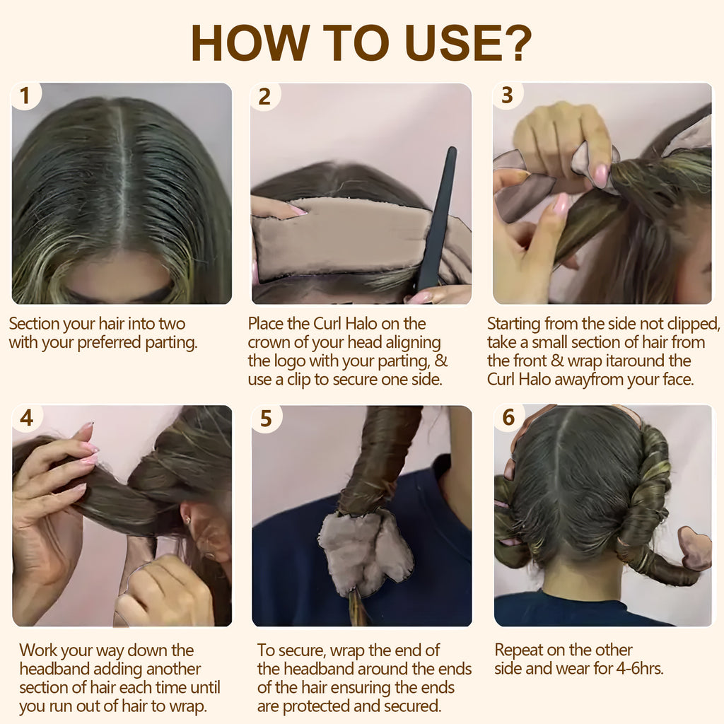 Heatless Hair Curler - Satijn - Krullen Zonder Hitte - Overnight Curls - Voor Alle Haartypes