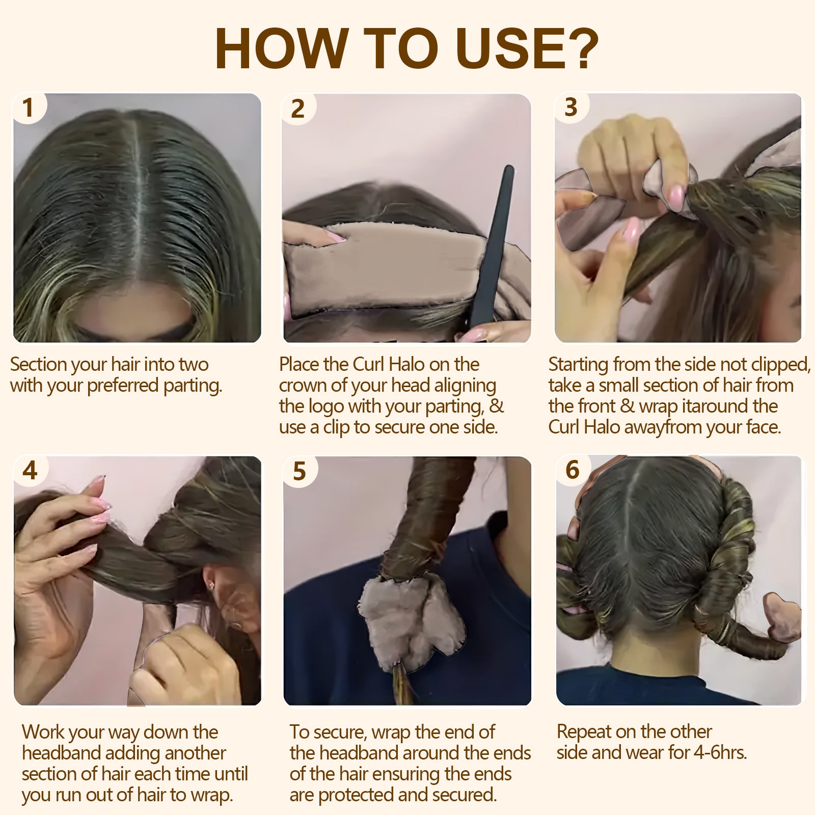 Heatless Hair Curler - Satijn - Krullen Zonder Hitte - Overnight Curls - Voor Alle Haartypes