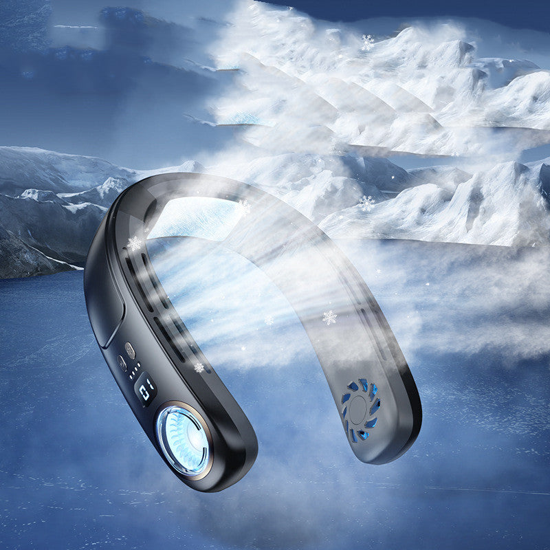 Draagbare Nekventilator - Handsfree Koeling - Oplaadbaar - Perfect voor Zomer & Sport