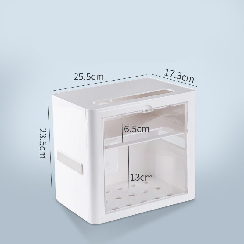 Cable Storage Box - Desktop Organizer