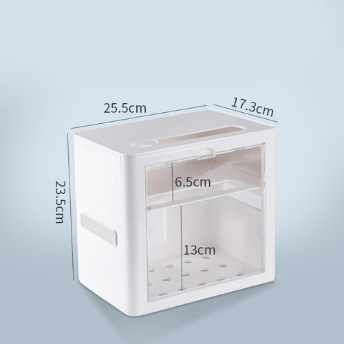 Cable Storage Box - Desktop Organizer