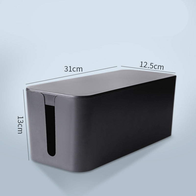 Cable Storage Box - Desktop Organizer