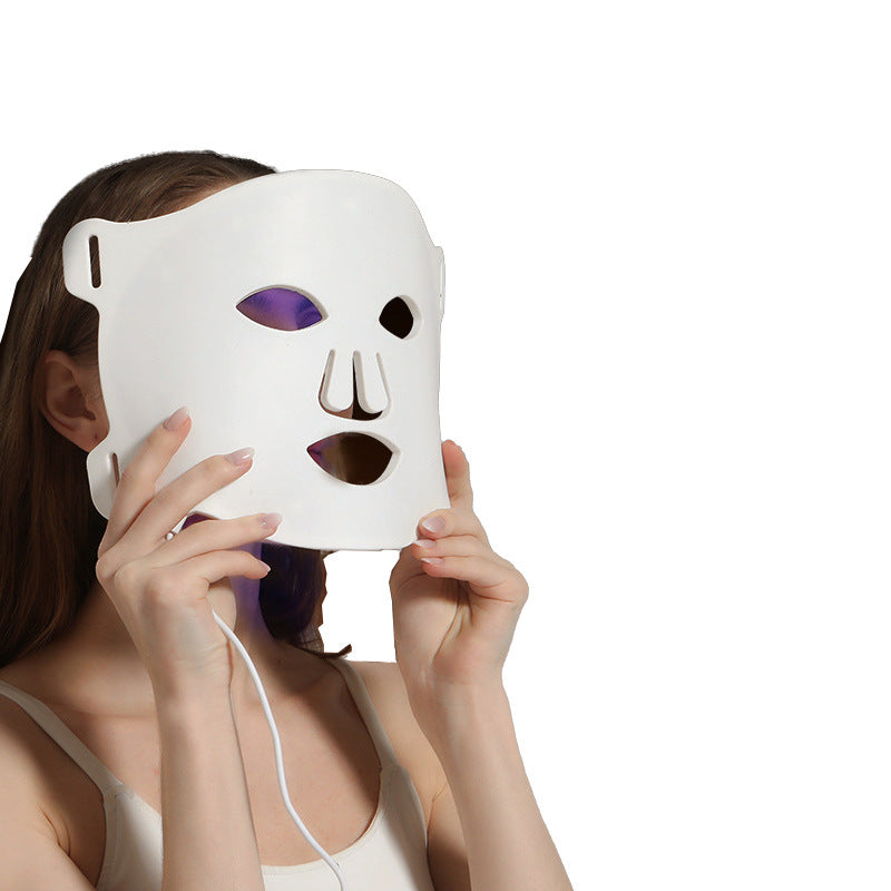 LED Phototherapy Masker - 7 Kleuren Lichttherapie voor Gezicht - Anti-Aging & Huidverbetering