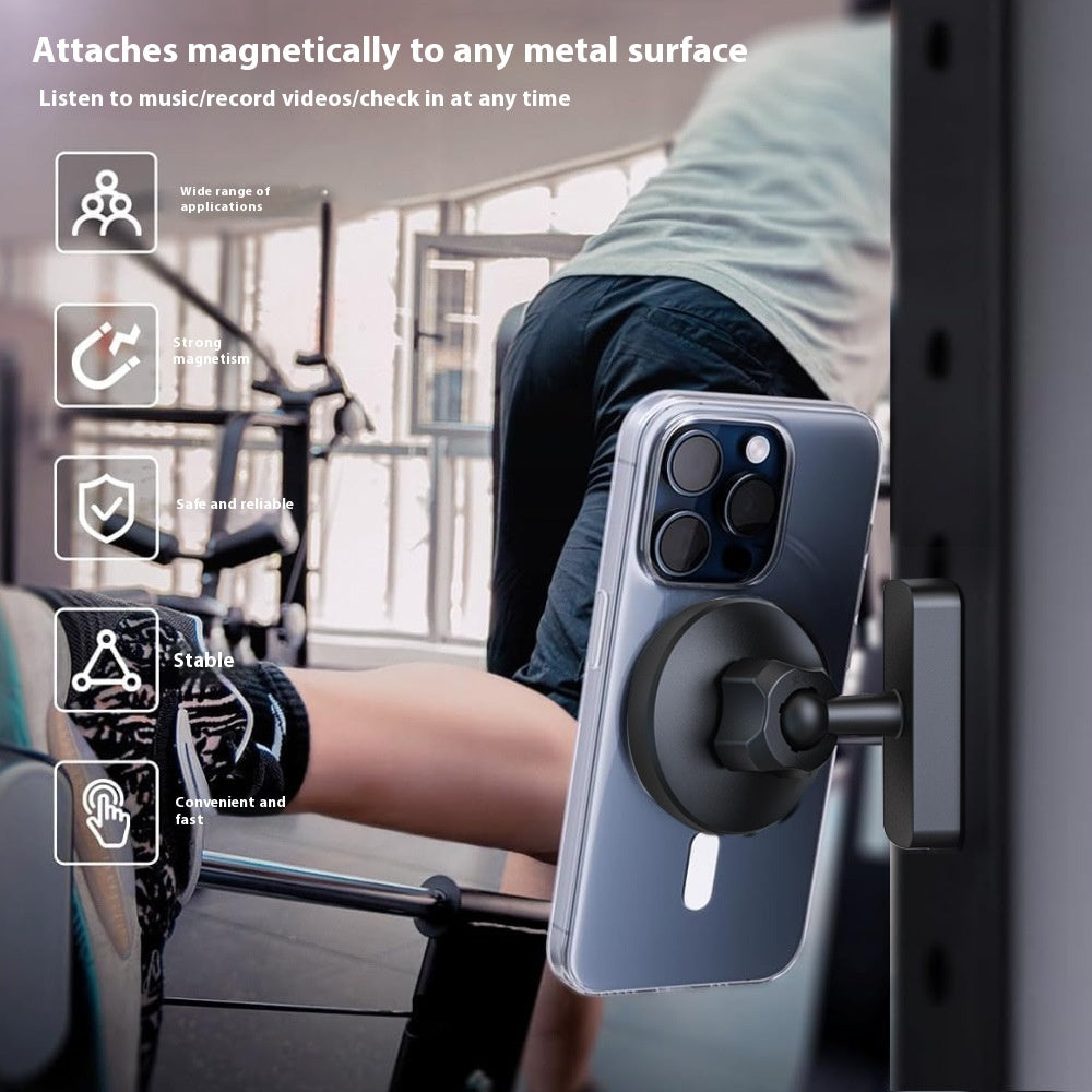 Multifunctionele Telefoonhouder - Magnetisch - Voor Auto, Gym & Bureau - 360° Rotatie