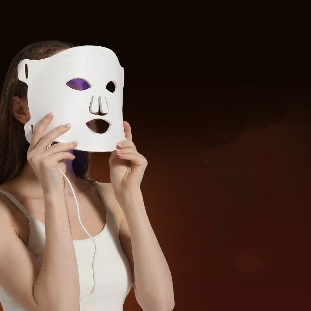 LED Phototherapy Masker - 7 Kleuren Lichttherapie voor Gezicht - Anti-Aging & Huidverbetering