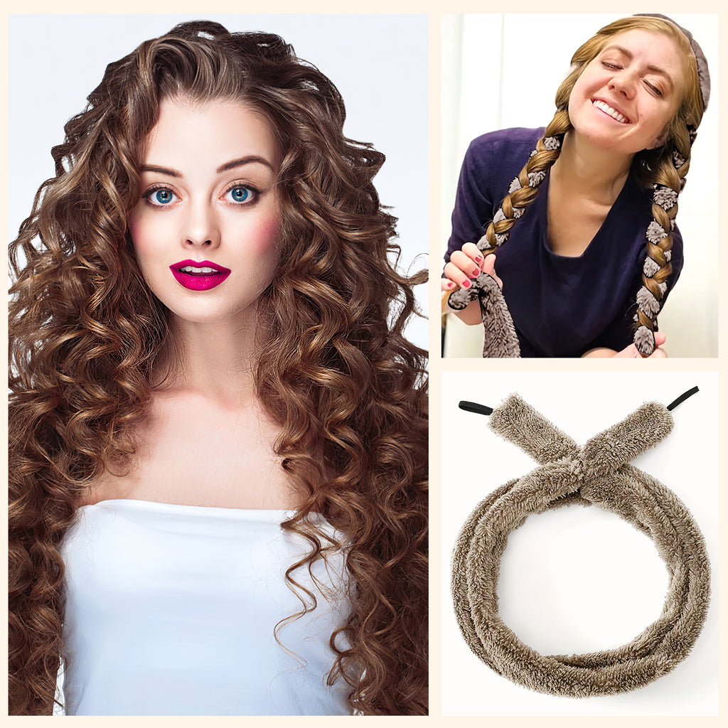 Heatless Hair Curler - Satijn - Krullen Zonder Hitte - Overnight Curls - Voor Alle Haartypes
