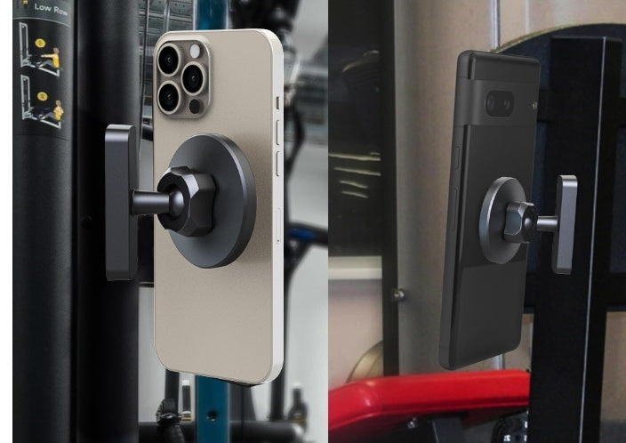 Multifunctionele Telefoonhouder - Magnetisch - Voor Auto, Gym & Bureau - 360° Rotatie