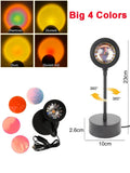 USB Sunset Lamp - Zonsondergang Projector - Sfeerverlichting voor Slaapkamer - Fotografie Achtergrond