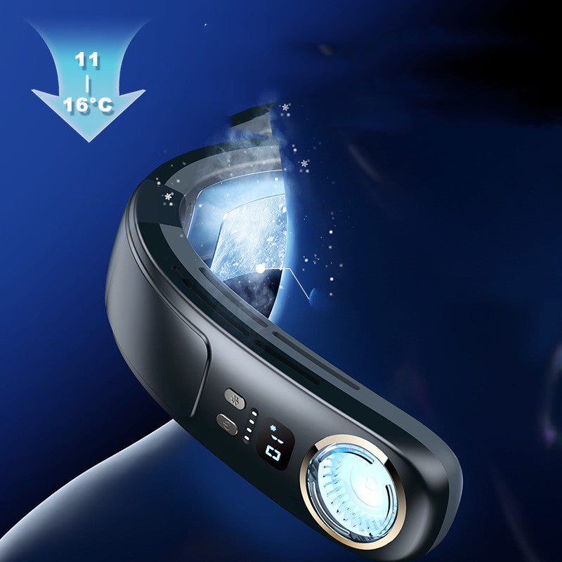 Draagbare Nekventilator - Handsfree Koeling - Oplaadbaar - Perfect voor Zomer & Sport