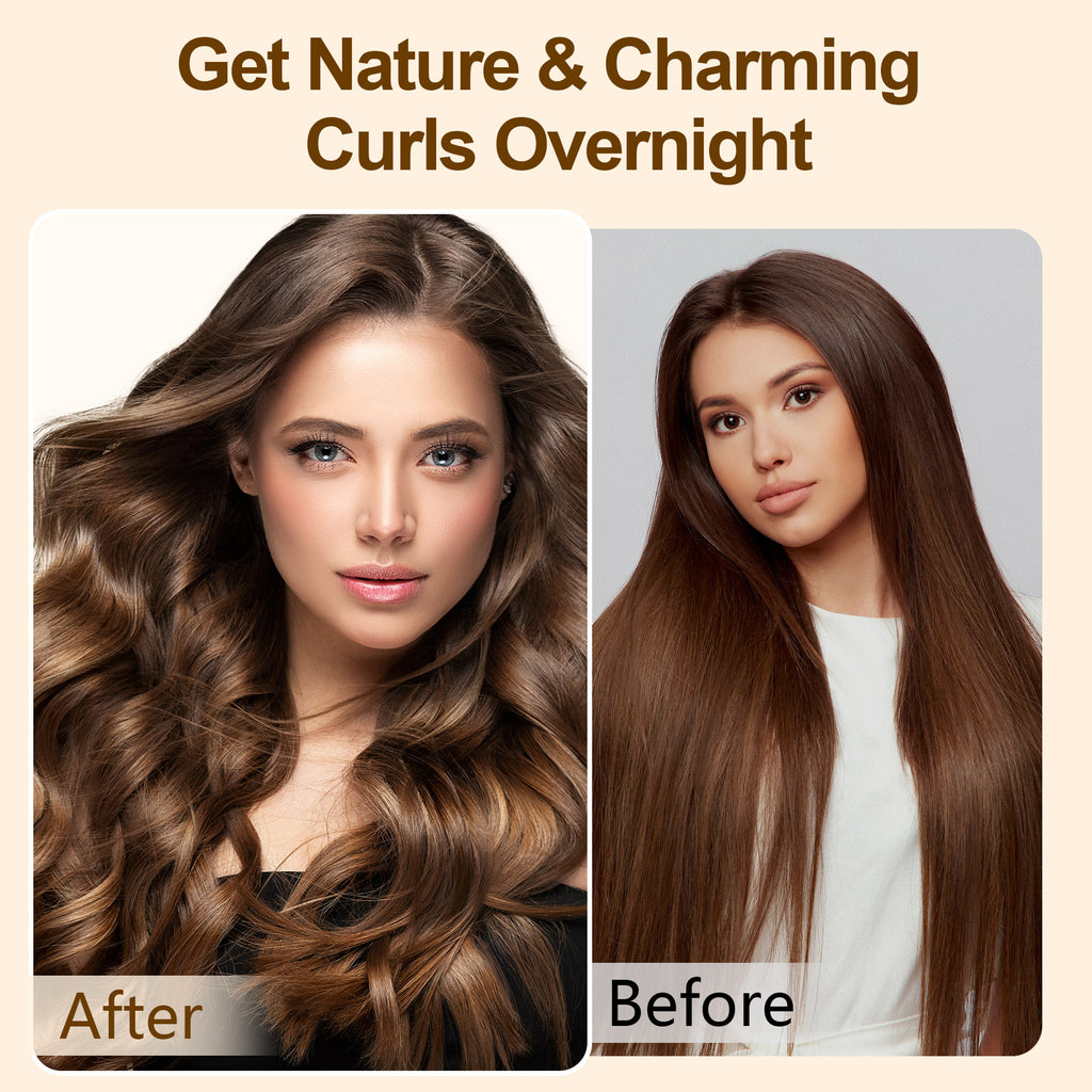 Heatless Hair Curler - Satijn - Krullen Zonder Hitte - Overnight Curls - Voor Alle Haartypes
